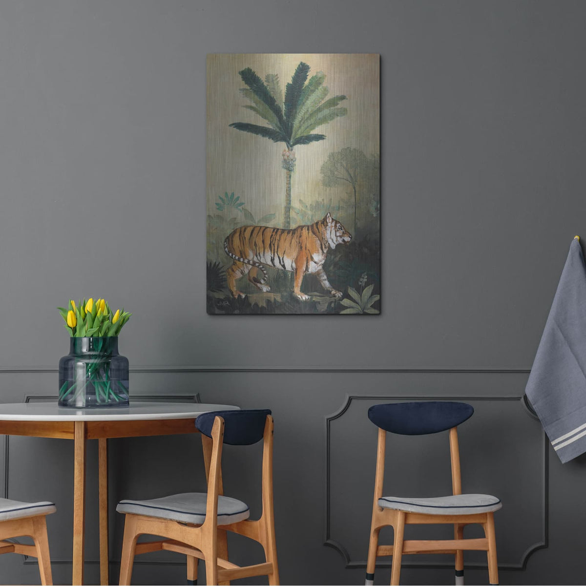 'King Of The Jungle 1' by Julia Purinton – Metal Wall Art, 24x36 room view