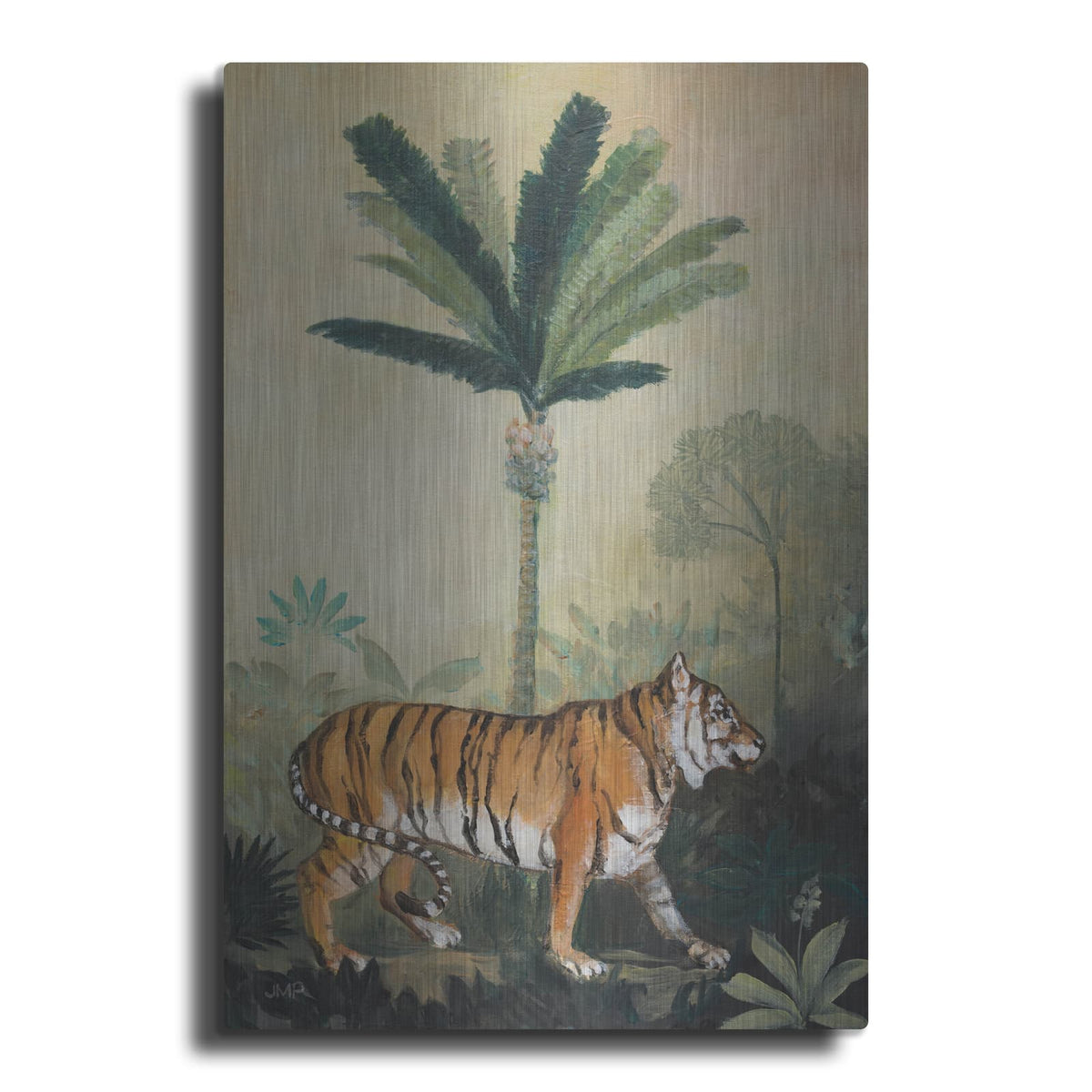 'King Of The Jungle 1' by Julia Purinton – Metal Wall Art