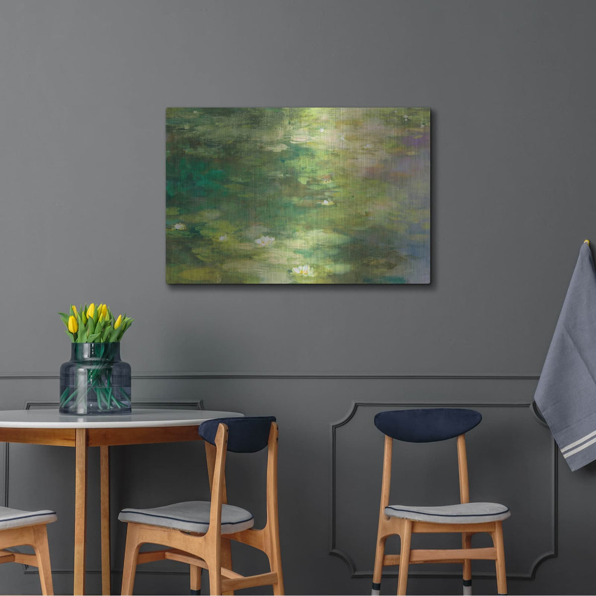 'Lakeside Reverie' by Julia Purinton – Metal Wall Art, 36x24 room view
