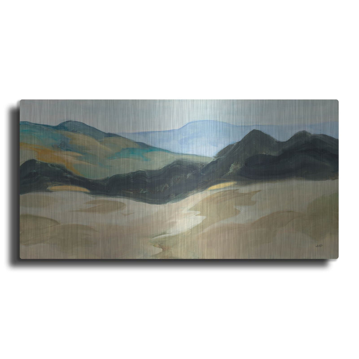 'Layers Of Range' by Julia Purinton – Metal Wall Art