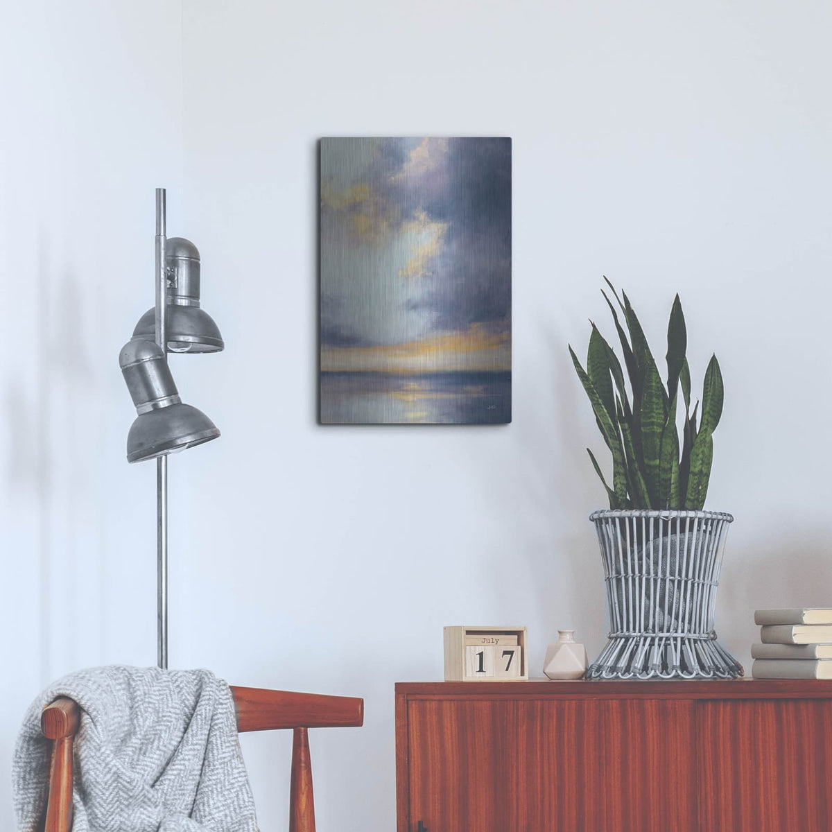 'Light Of Dawn' by Julia Purinton – Metal Wall Art, 16x24 room view