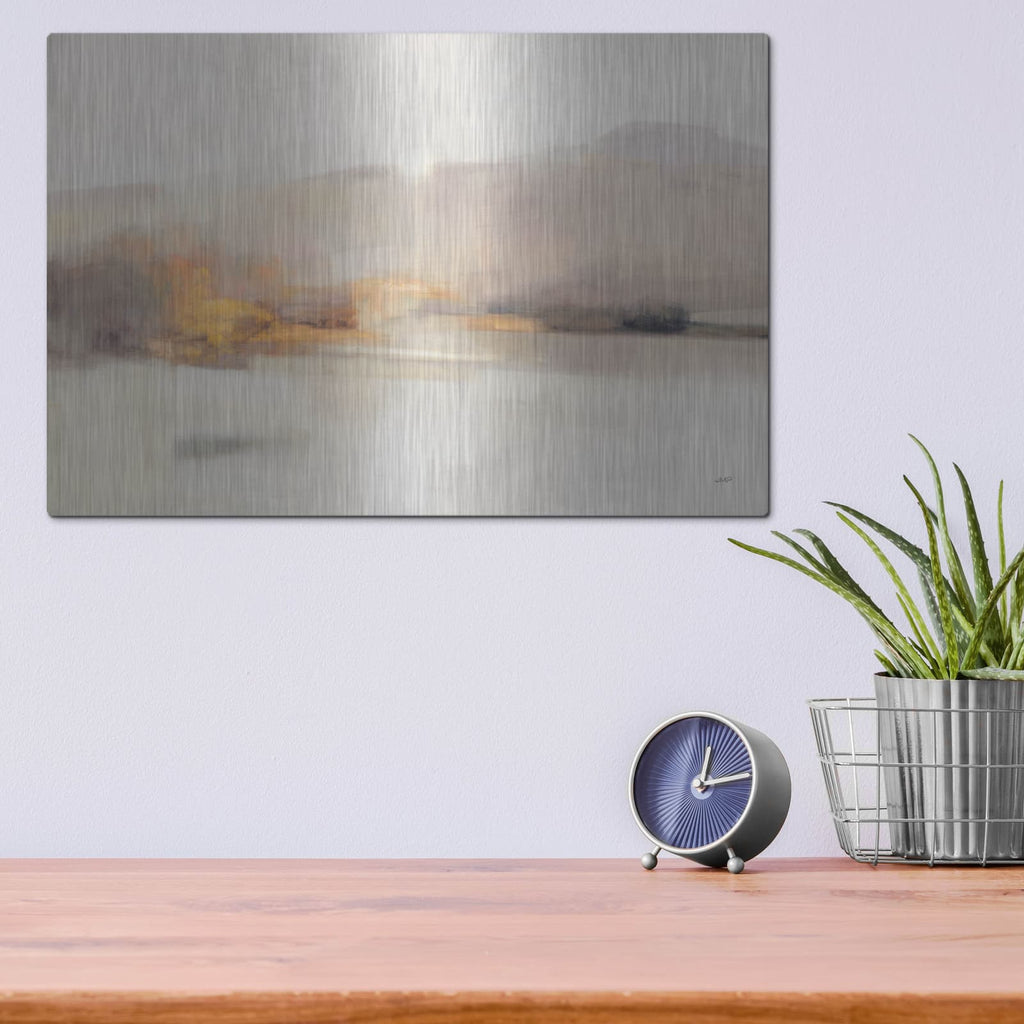 'Memory Of The West No Pink C' by Julia Purinton – Metal Wall Art, 16x12 room view