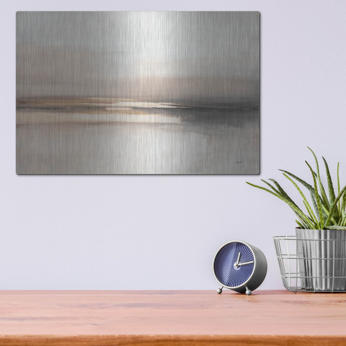 'Mirage' by Julia Purinton – Metal Wall Art, 16x12 room view