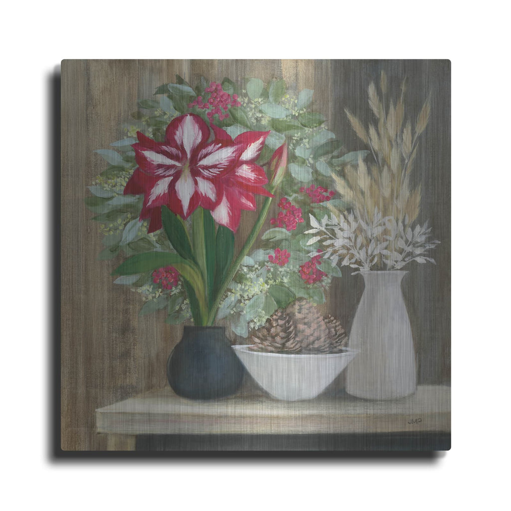 'Natural Holiday' by Julia Purinton – Metal Wall Art