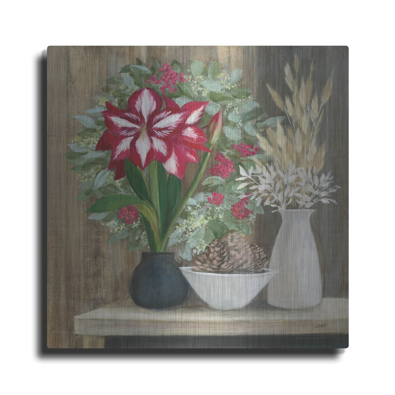 'Natural Holiday' by Julia Purinton – Metal Wall Art