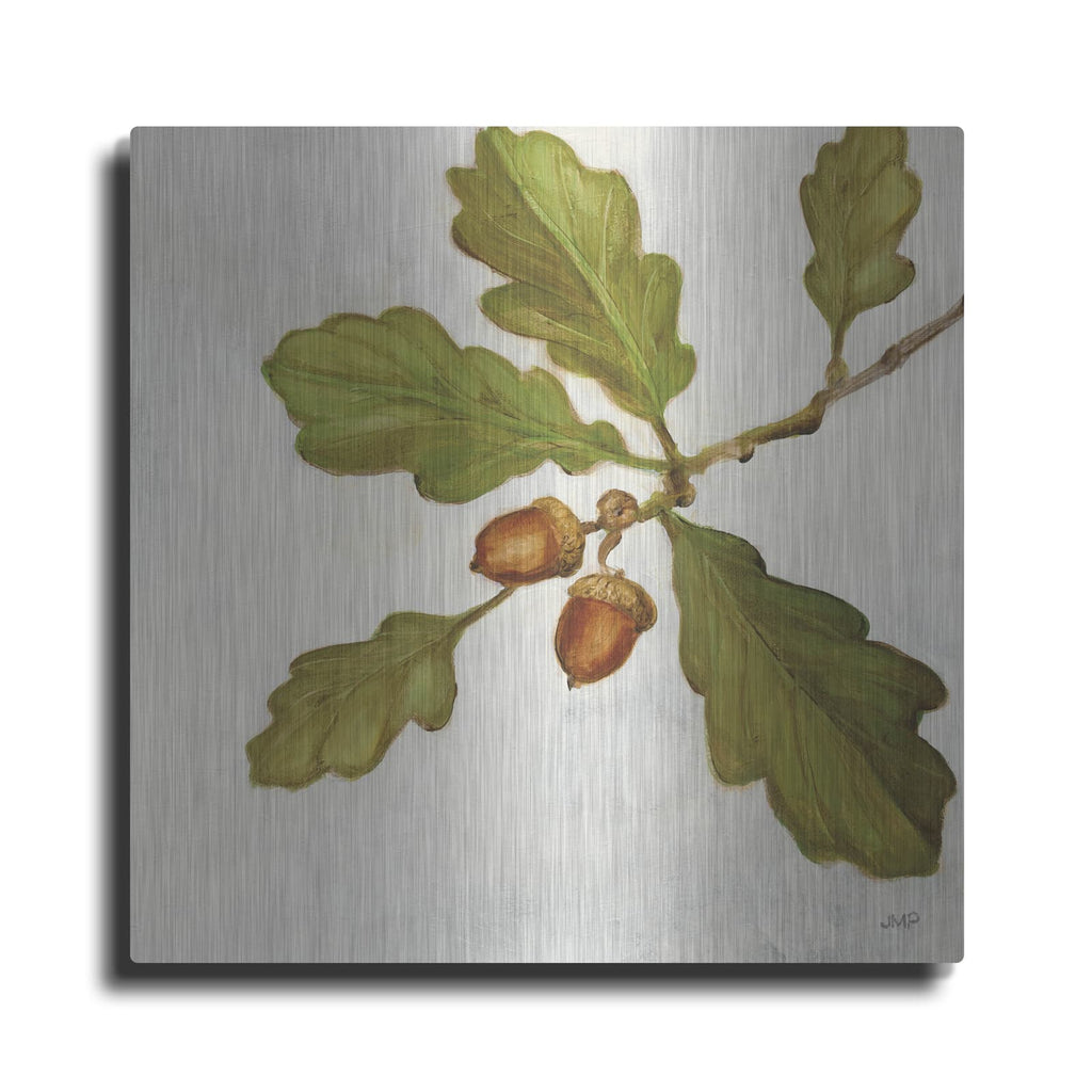'Oak Branch C' by Julia Purinton – Metal Wall Art
