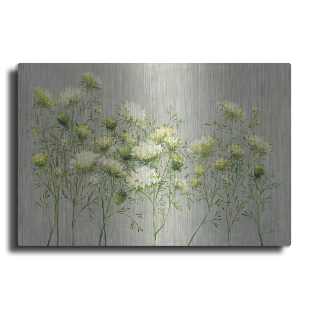 'Queen Annes Lace' by Julia Purinton – Metal Wall Art