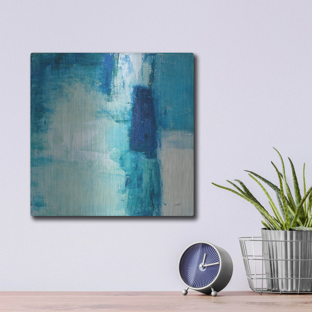 'Rhapsody 2' by Julia Purinton – Metal Wall Art, 12x12 room view