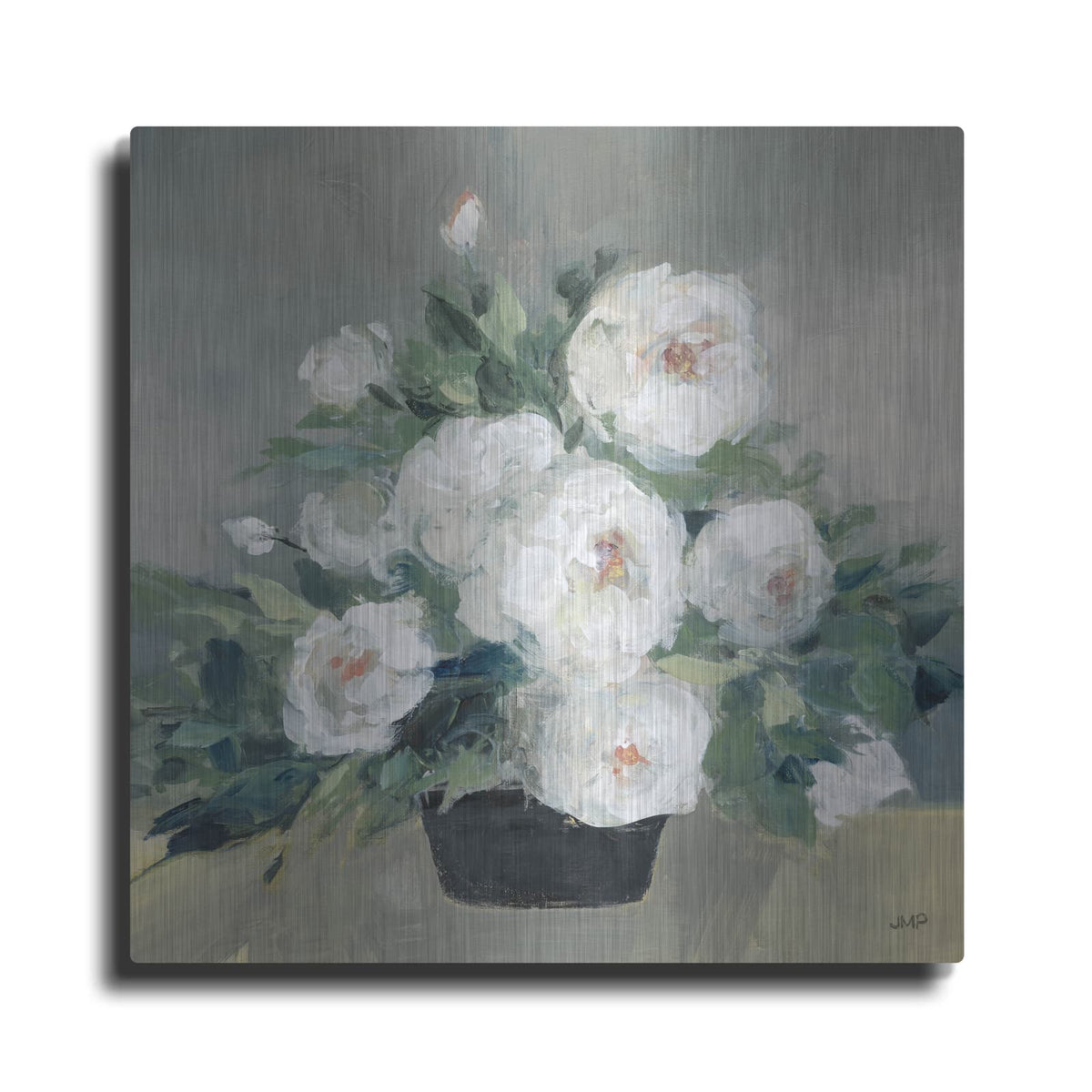 'Roses Of August 2' by Julia Purinton – Metal Wall Art