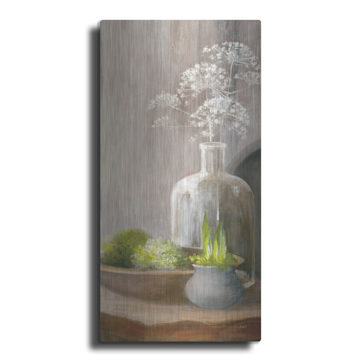 'Rustic Elegance 1 C' by Julia Purinton – Metal Wall Art