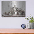 'Rustic Elegance 1 Neutral' by Julia Purinton – Metal Wall Art, 16x12 room view
