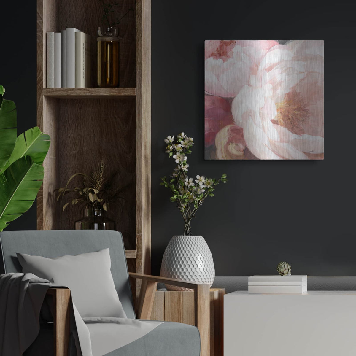 'Scent Of Summer' by Julia Purinton – Metal Wall Art, 24x24 room view