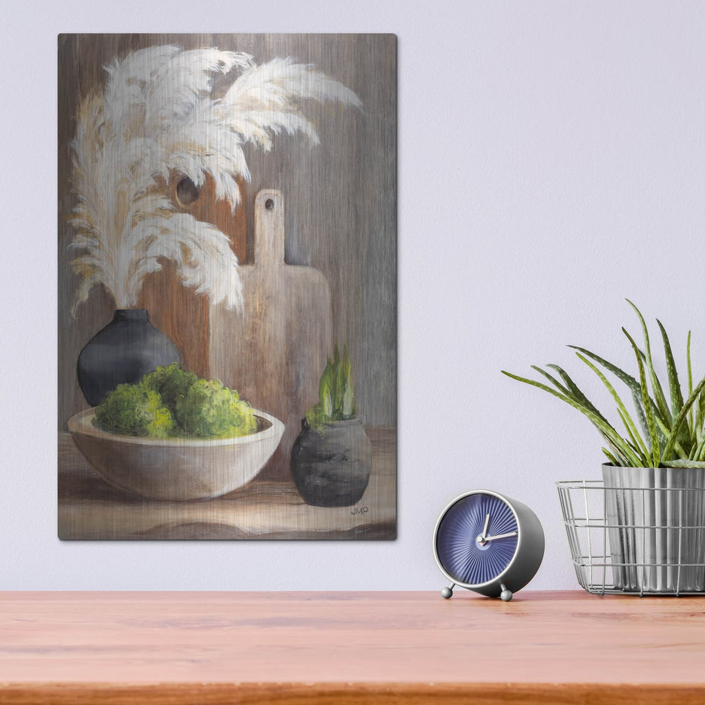 'Spring Tableaux 1' by Julia Purinton – Metal Wall Art, 12x16 room view