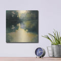 'Summer Glow' by Julia Purinton – Metal Wall Art, 12x12 room view