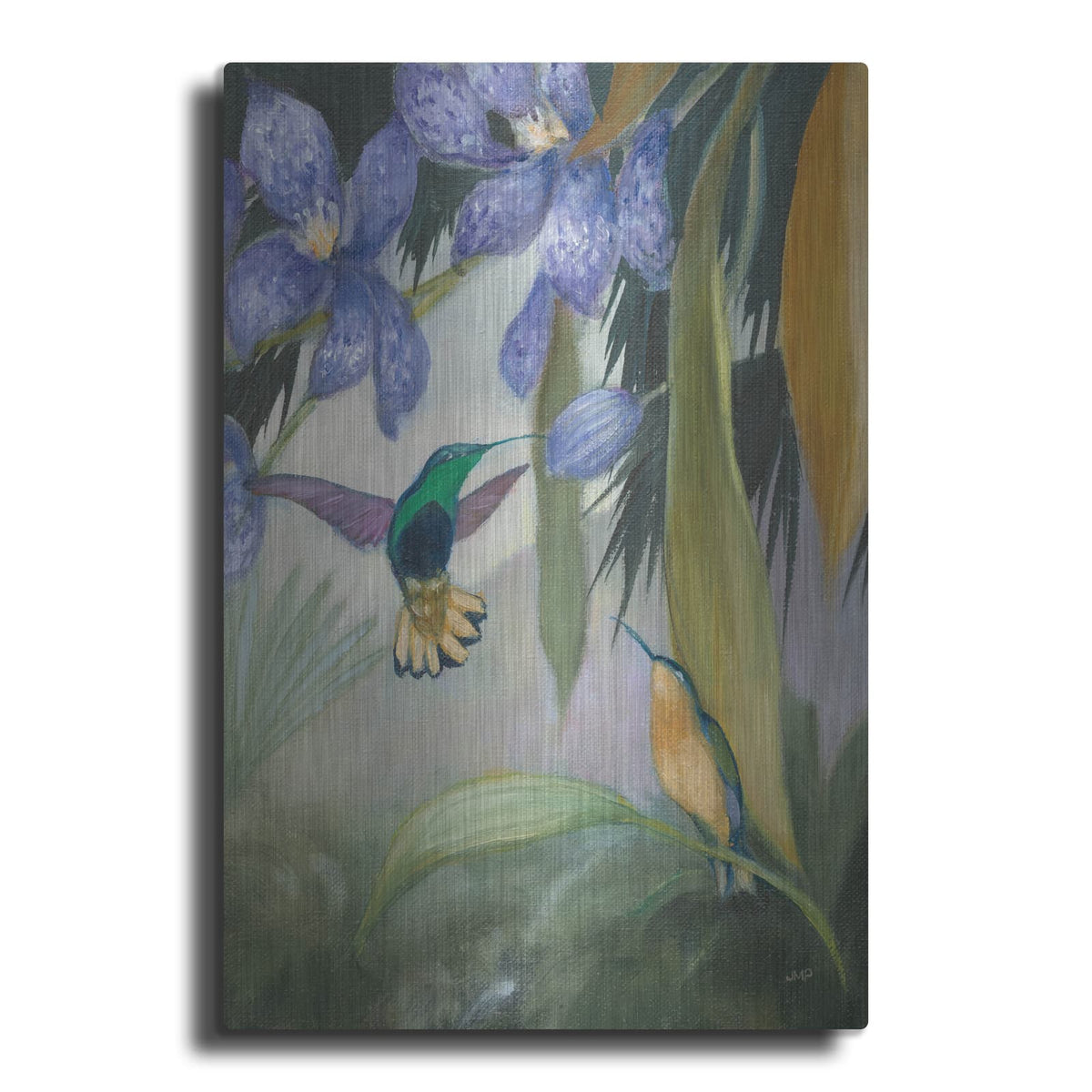 'Tierra Del Fuego Hummingbirds 1' by Julia Purinton – Metal Wall Art