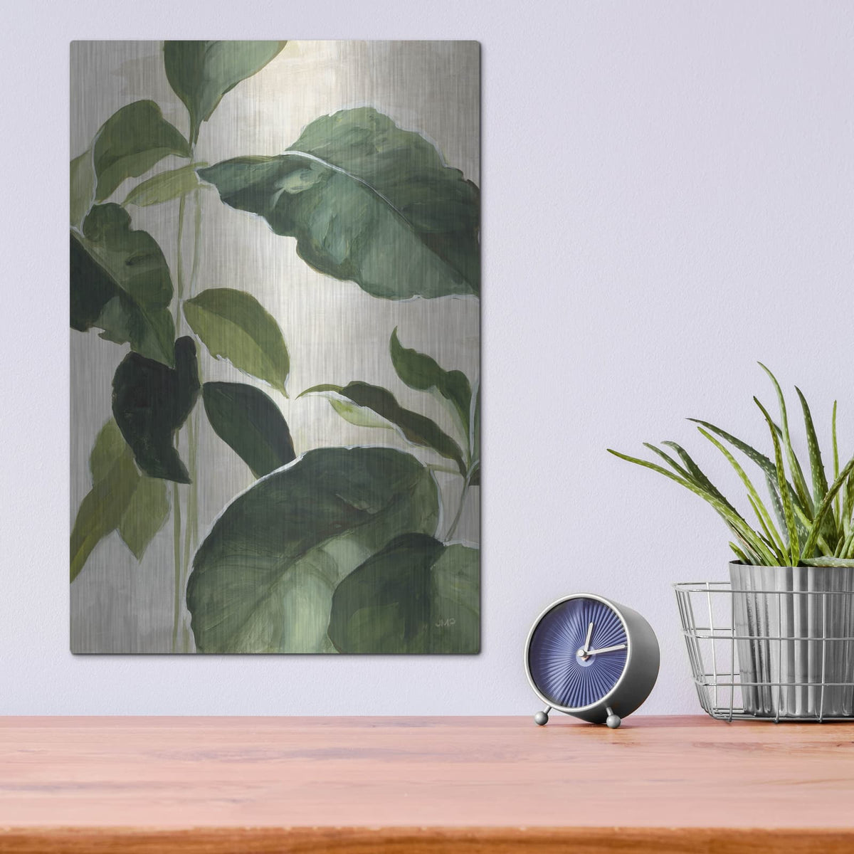 'Tropical Study 2 C' by Julia Purinton – Metal Wall Art, 12x16 room view