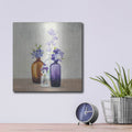 'Windowsill Garden 2' by Julia Purinton – Metal Wall Art, 12x12 room view