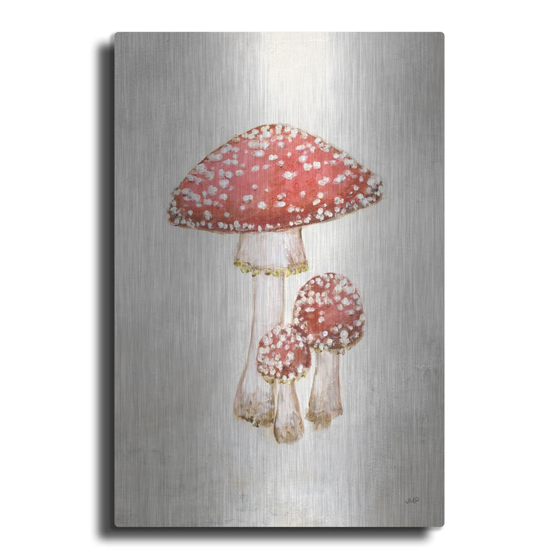 'Woodland Mushroom 2' by Julia Purinton – Metal Wall Art