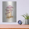 'Woodland Mushroom 3' by Julia Purinton – Metal Wall Art, 12x16 room view
