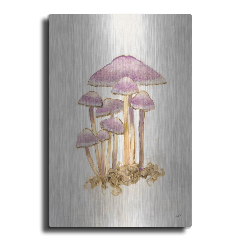 'Woodland Mushroom 3' by Julia Purinton – Metal Wall Art