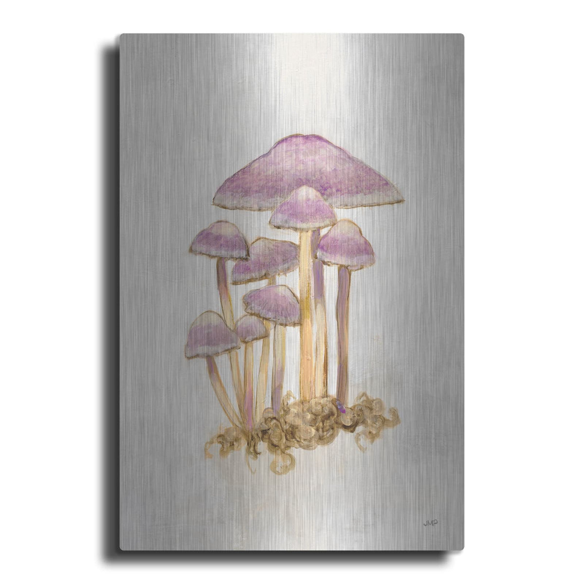 'Woodland Mushroom 3' by Julia Purinton – Metal Wall Art