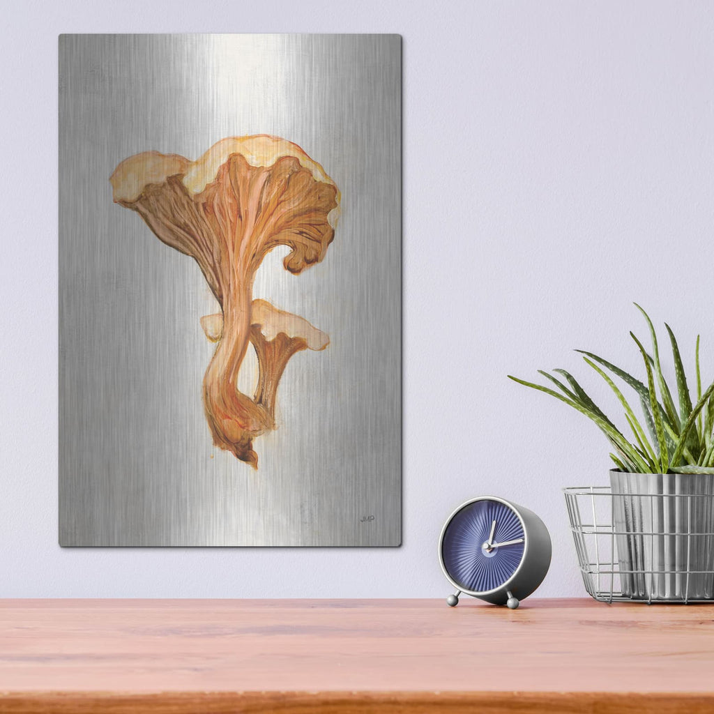'Woodland Mushroom 4' by Julia Purinton – Metal Wall Art, 12x16 room view