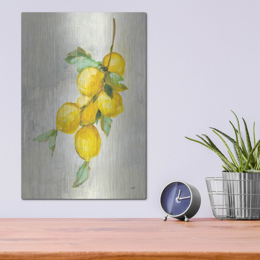 'Zest 2' by Julia Purinton – Metal Wall Art, 12x16 room view