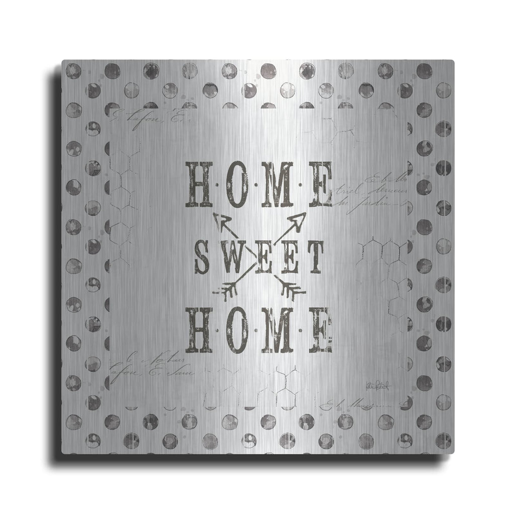 'Farmhouse Fresh 01a Home Sweet Home' by Katie Pertiet – Metal Wall Art