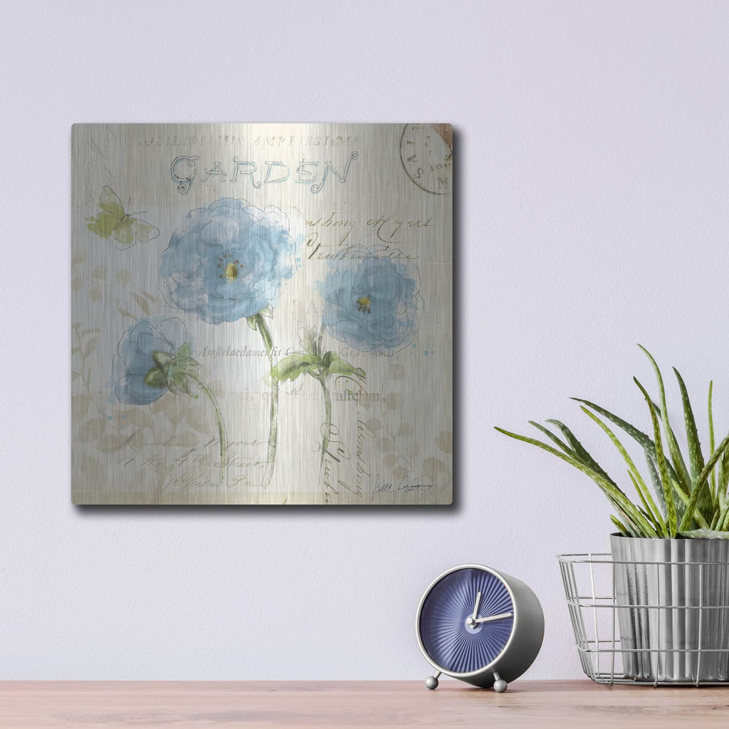 'Romantic Morning 2' by Katie Pertiet – Metal Wall Art, 12x12 room view