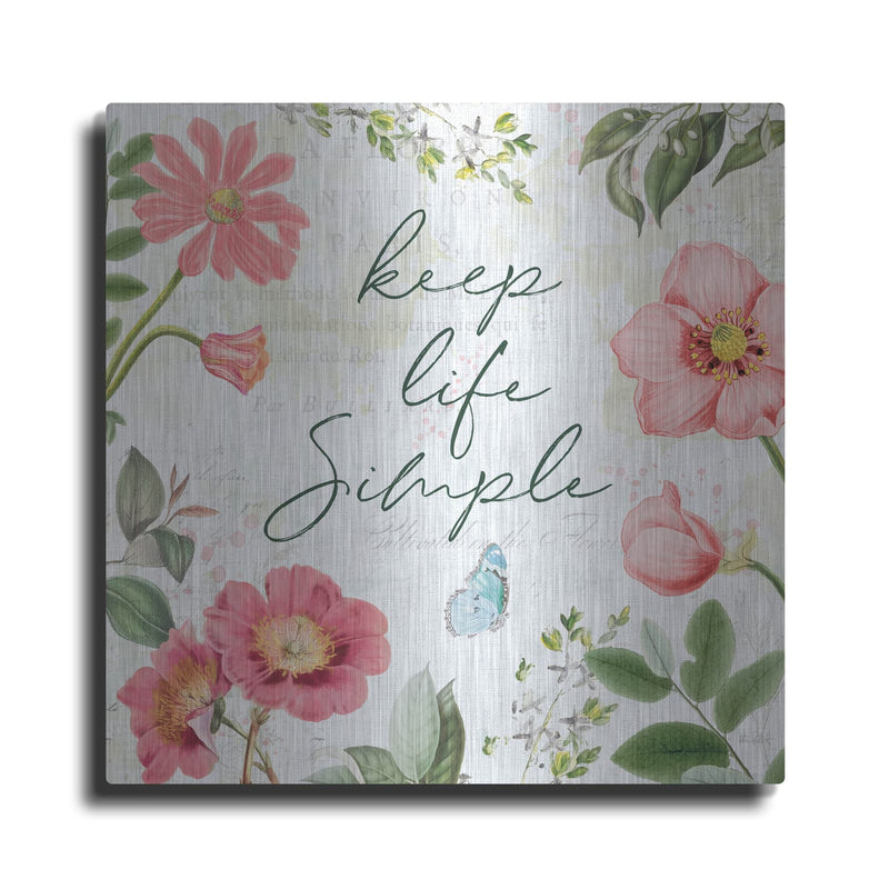 'Studio Botanicals 4 Green' by Katie Pertiet – Metal Wall Art