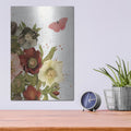 'Vintage Petals 3 C' by Katie Pertiet – Metal Wall Art, 12x16 room view