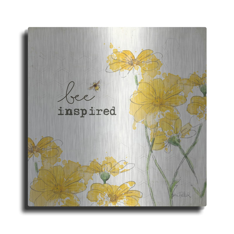 'You Shine 2 Bee Inspired' by Katie Pertiet – Metal Wall Art