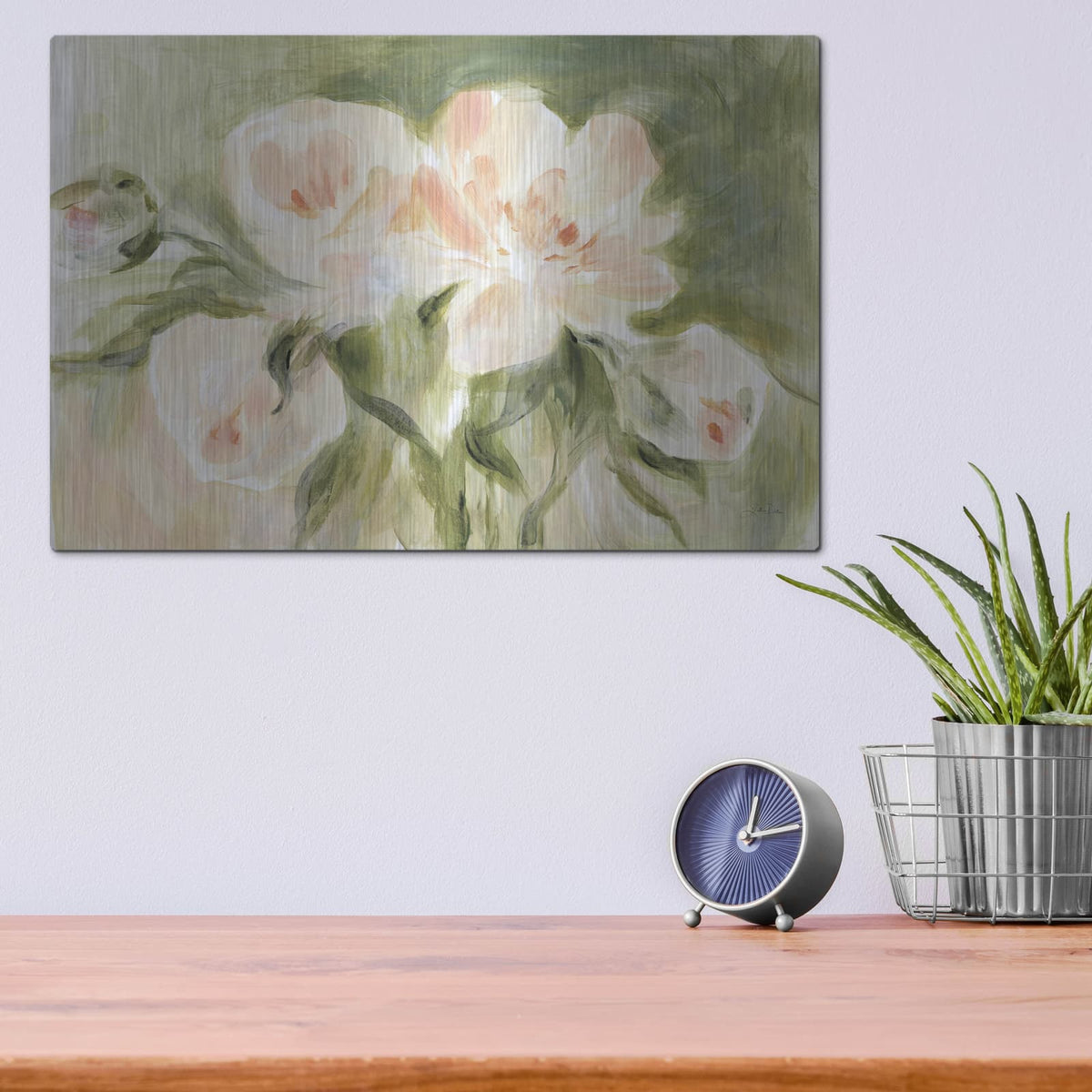'Afternoon Bouquet' by Katrina Pete – Metal Wall Art, 16x12 room view