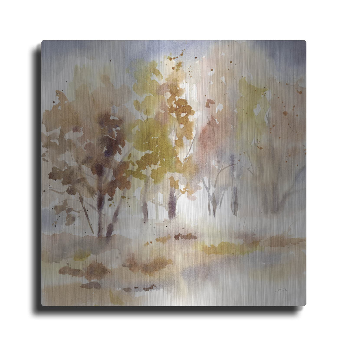 'Autumn Grove' by Katrina Pete – Metal Wall Art