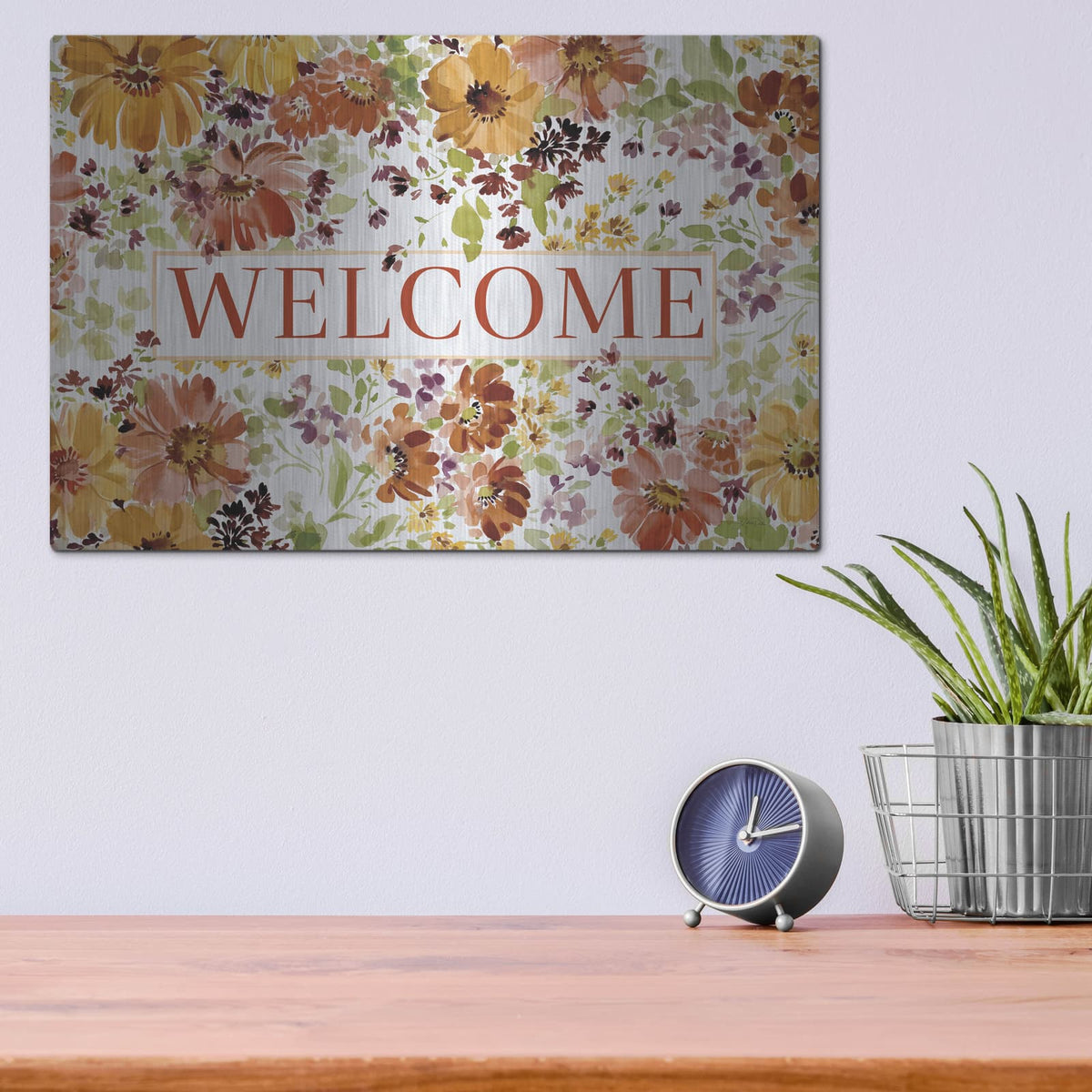 'Autumn Joy 2' by Katrina Pete – Metal Wall Art, 16x12 room view