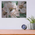 'Blush Peonies' by Katrina Pete – Metal Wall Art, 16x12 room view