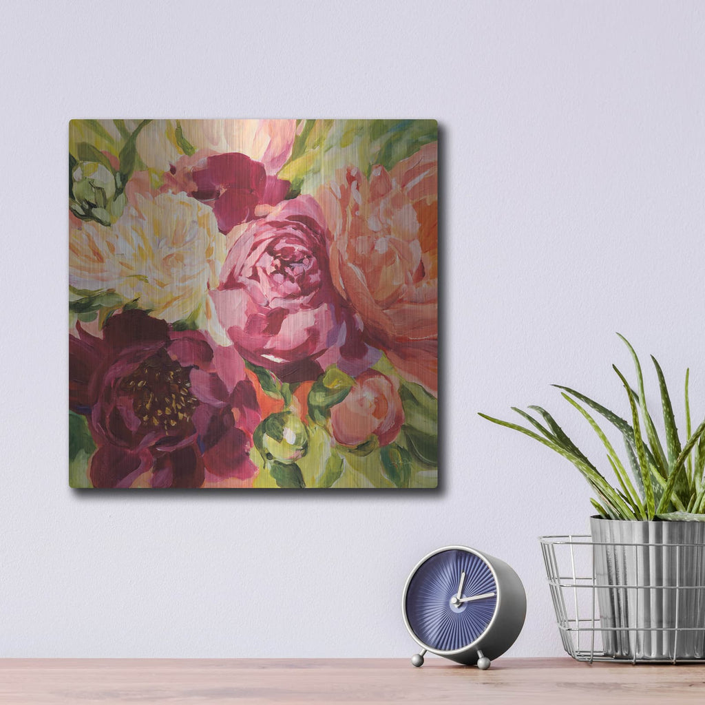 'Buckeye Belle' by Katrina Pete – Metal Wall Art, 12x12 room view