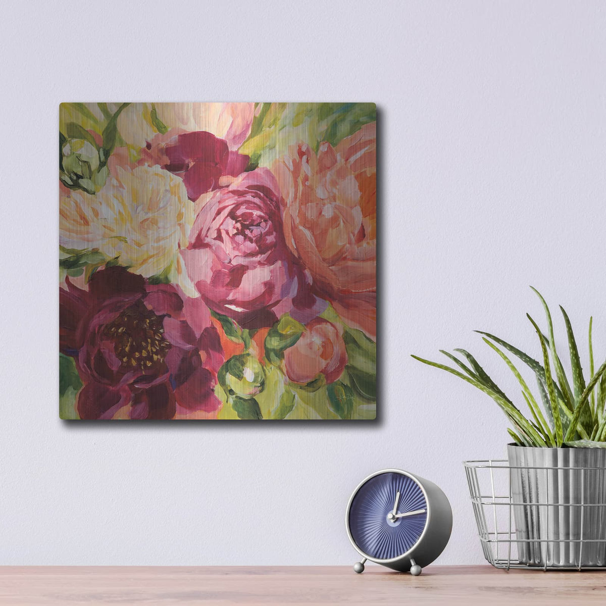 'Buckeye Belle' by Katrina Pete – Metal Wall Art, 12x12 room view