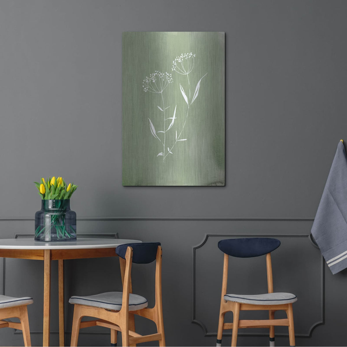 'Cottage Wildflowers 2' by Katrina Pete – Metal Wall Art, 24x36 room view