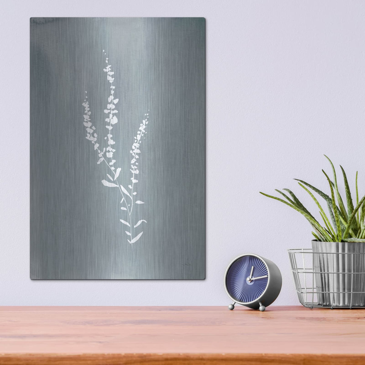 'Cottage Wildflowers 3' by Katrina Pete – Metal Wall Art, 12x16 room view