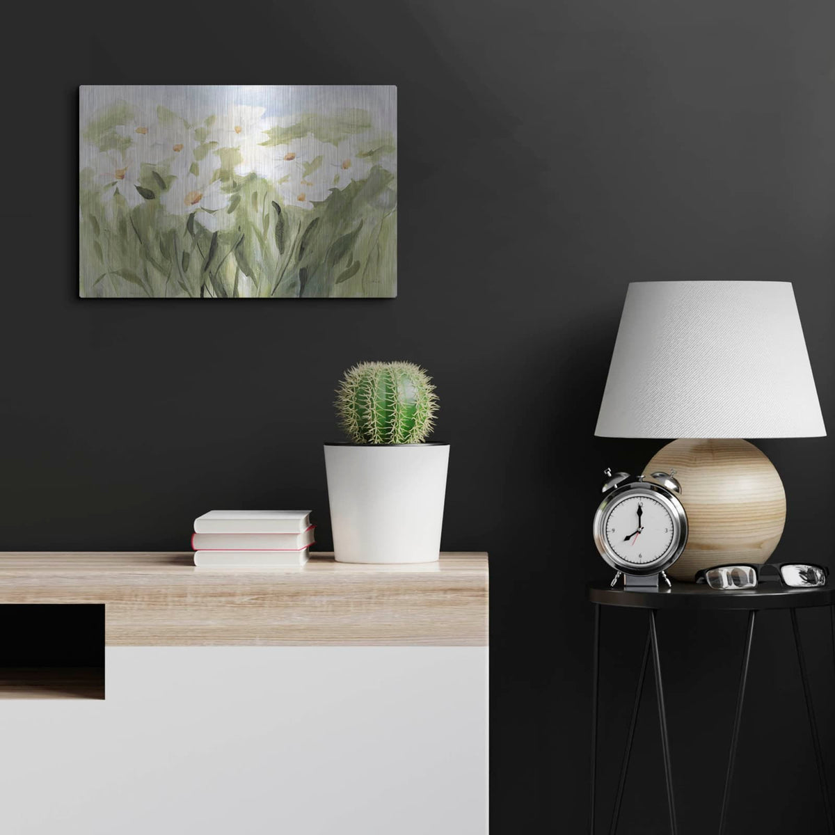 'Daisy Meadow' by Katrina Pete – Metal Wall Art, 24x16 room view