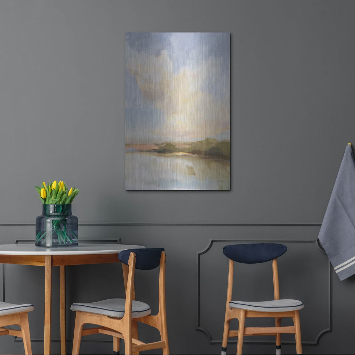'Daybreak On Gull Lake' by Katrina Pete – Metal Wall Art, 24x36 room view