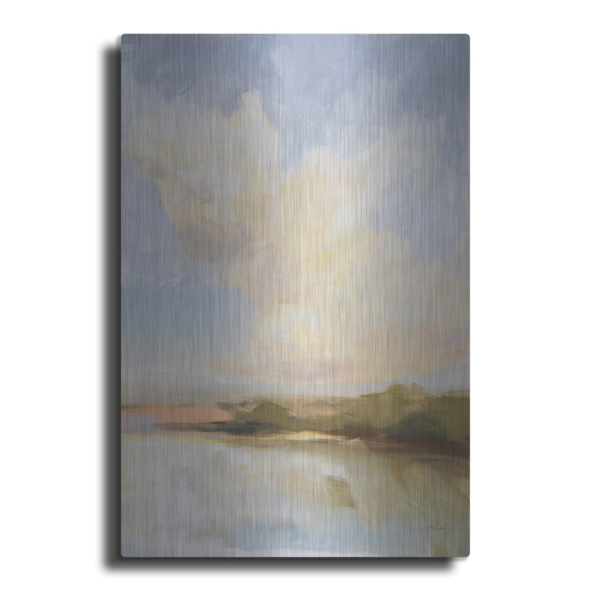 'Daybreak On Gull Lake' by Katrina Pete – Metal Wall Art
