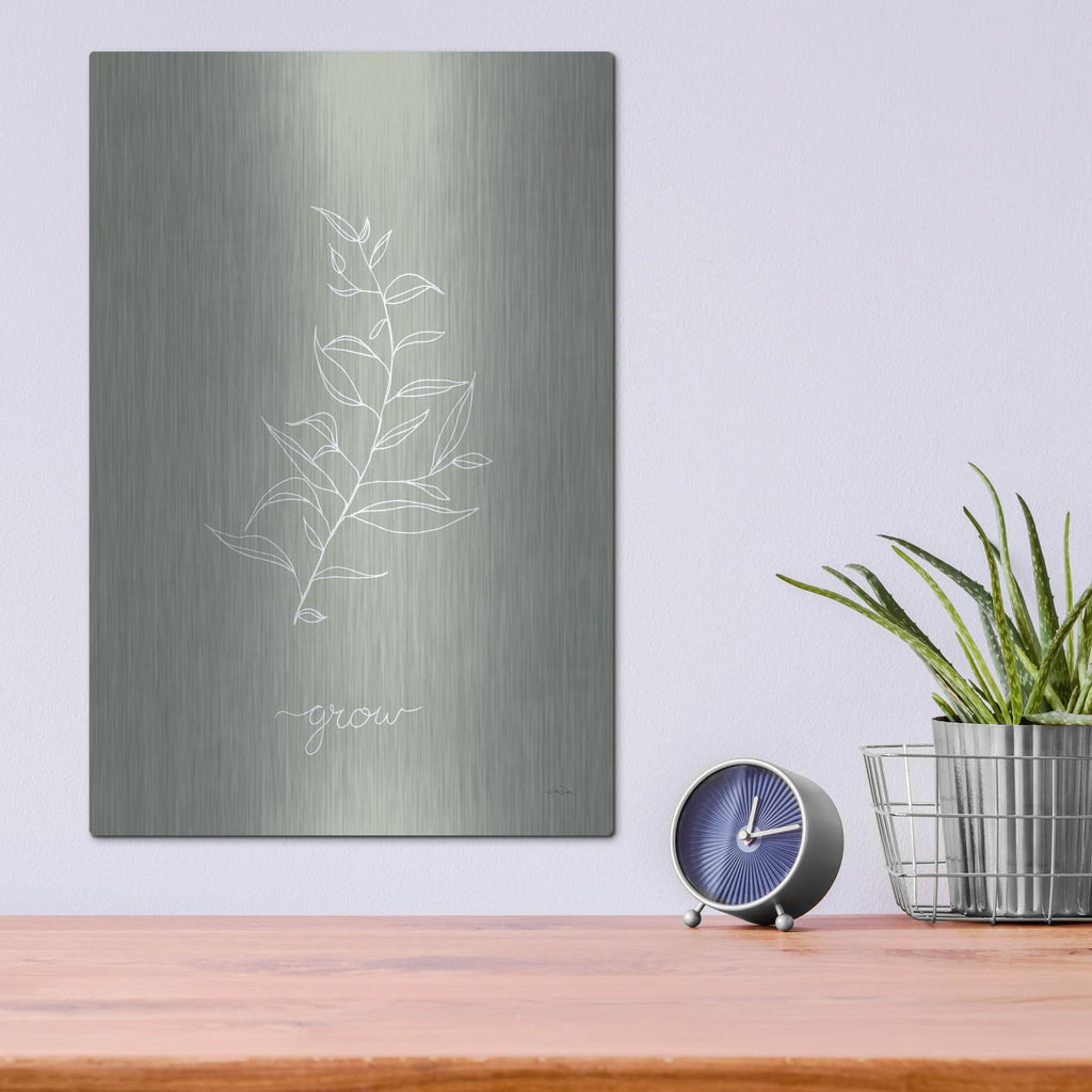 'Delicate Wildflowers 2' by Katrina Pete – Metal Wall Art, 12x16 room view