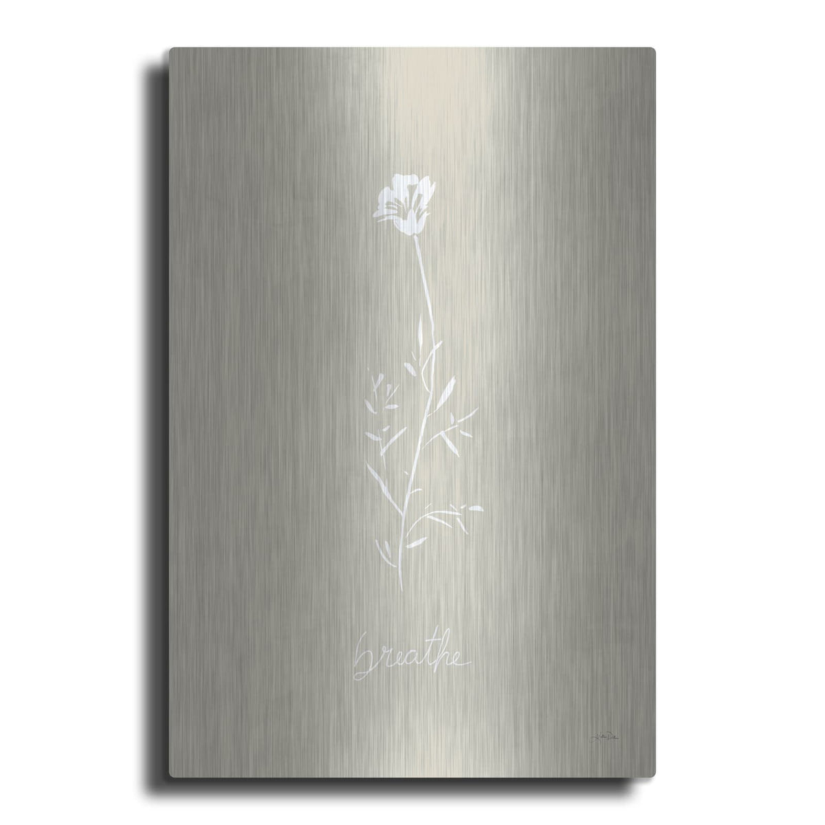 'Delicate Wildflowers 4' by Katrina Pete – Metal Wall Art