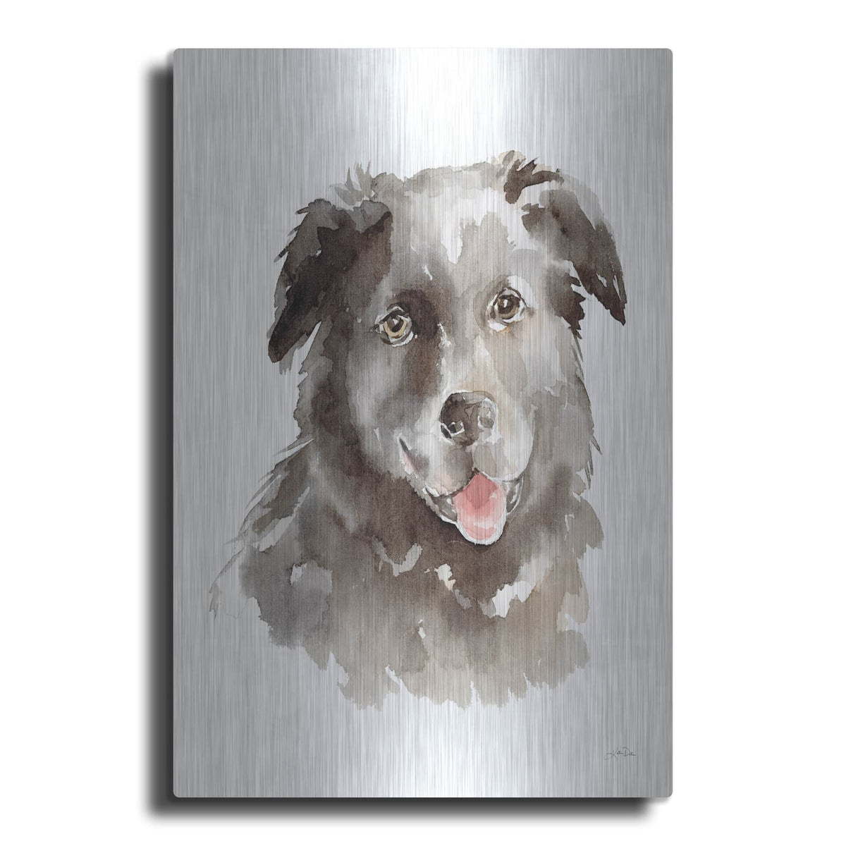 'Dog Portrait 1' by Katrina Pete – Metal Wall Art