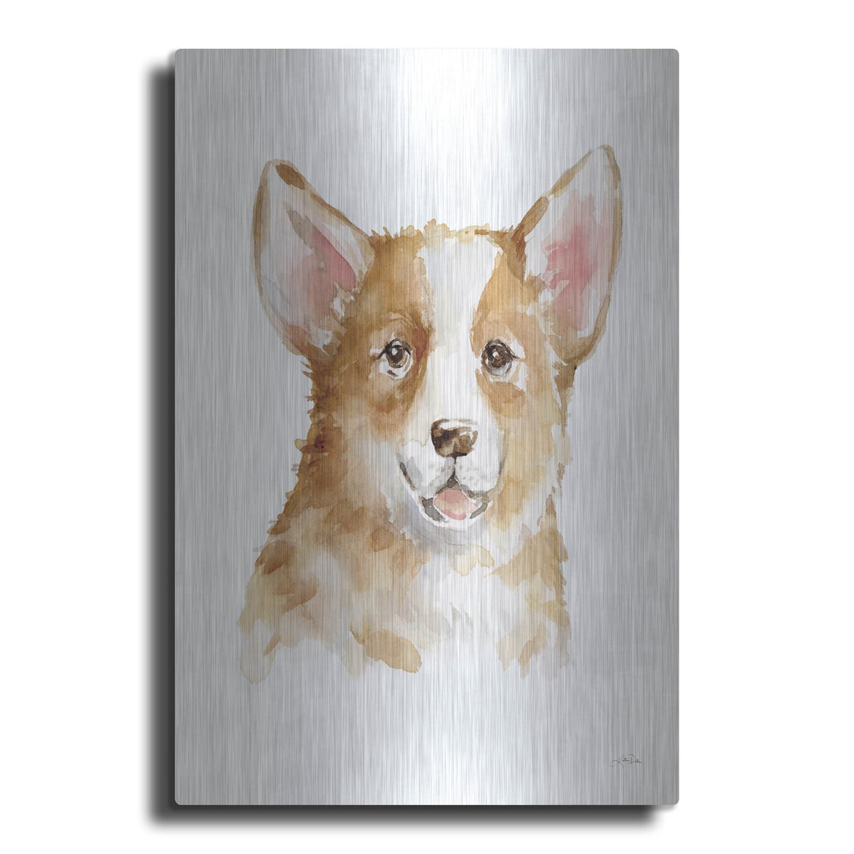 'Dog Portrait 2' by Katrina Pete – Metal Wall Art