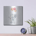 'Elephant Celebration' by Katrina Pete – Metal Wall Art, 12x12 room view