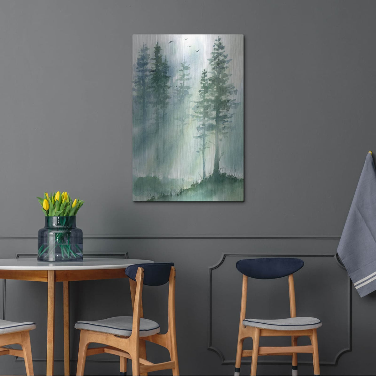 'Forest Light' by Katrina Pete – Metal Wall Art, 24x36 room view