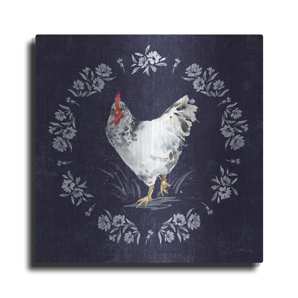 'Home To Roost 2' by Katrina Pete – Metal Wall Art